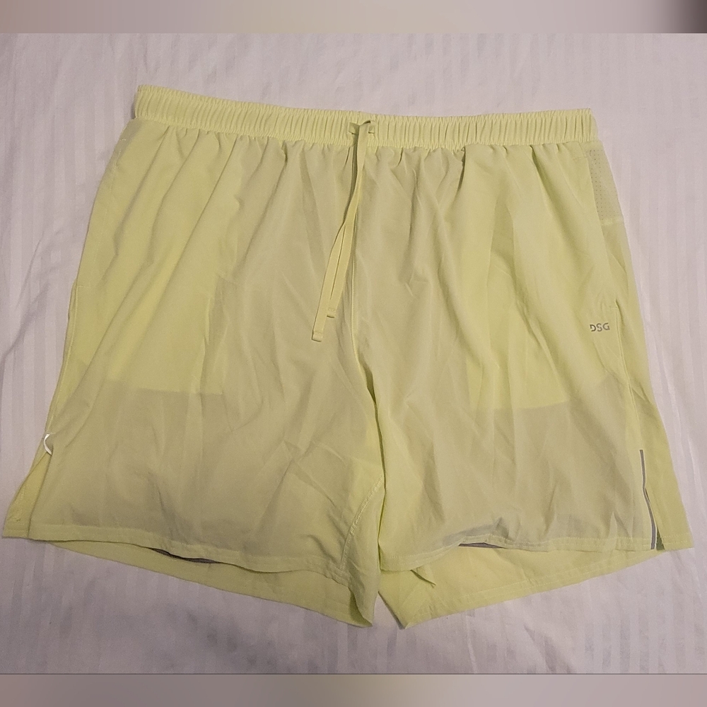 Light Yellow Athletic Shorts